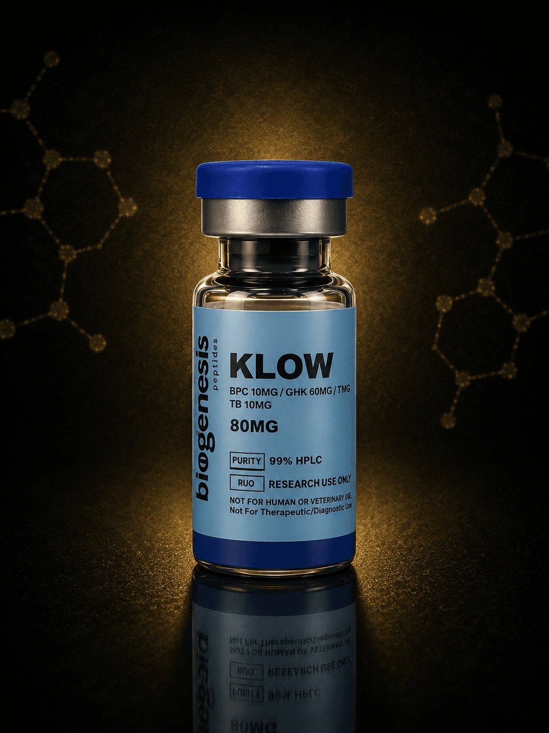 Biogenesis® KLOW 80mg – Blend de Peptídeos — foto 1