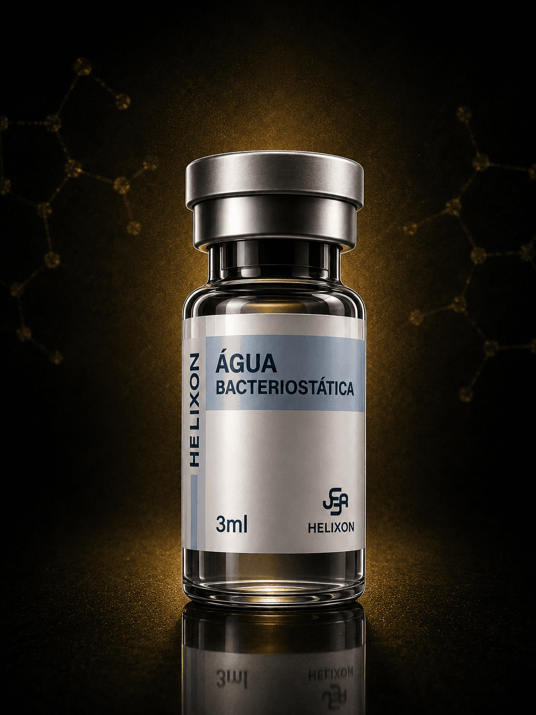 Água Bacteriostática 3ml – Diluente para Preparações Peptídicas — foto 1
