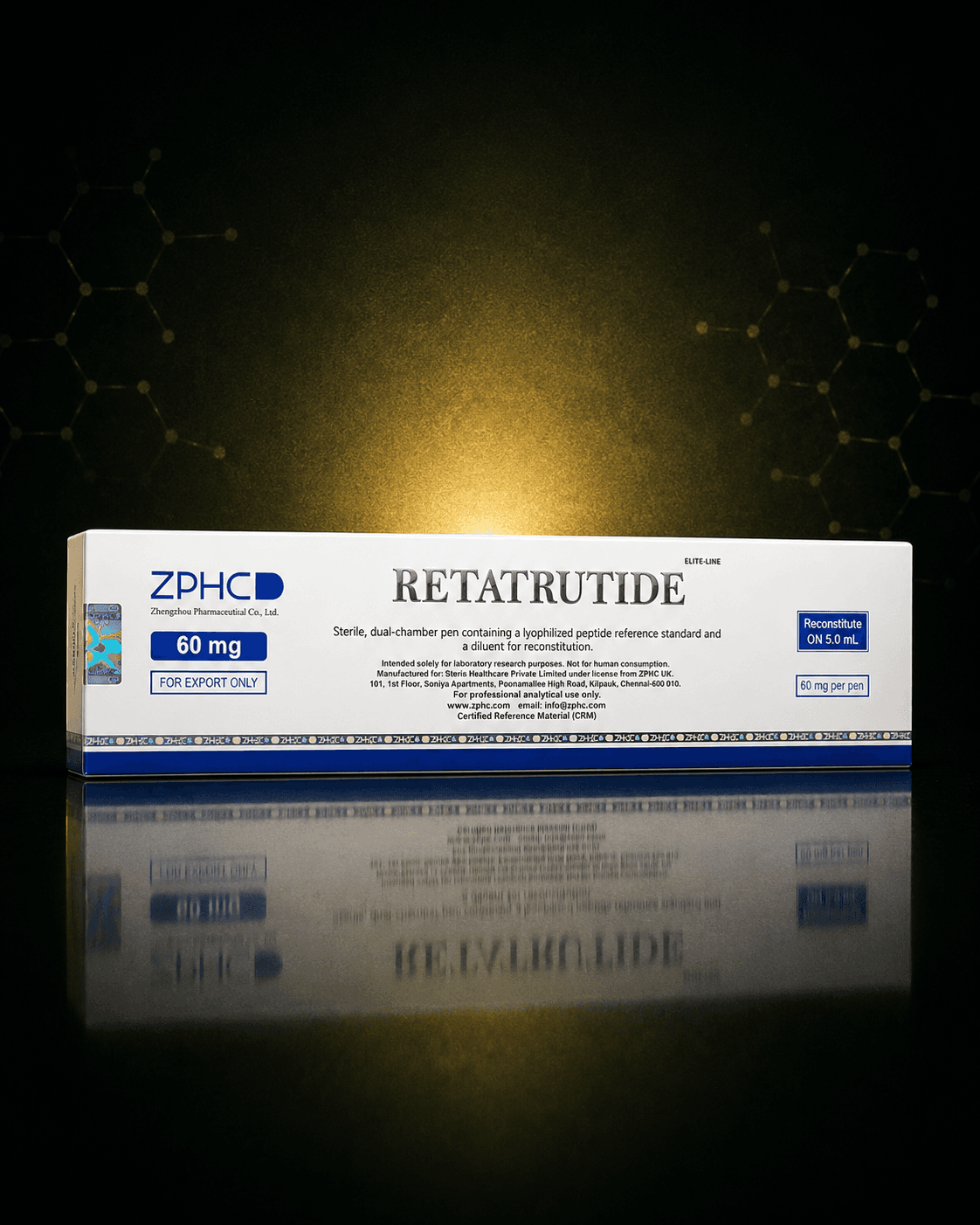Caneta Retatrutide ZPHC 60mg