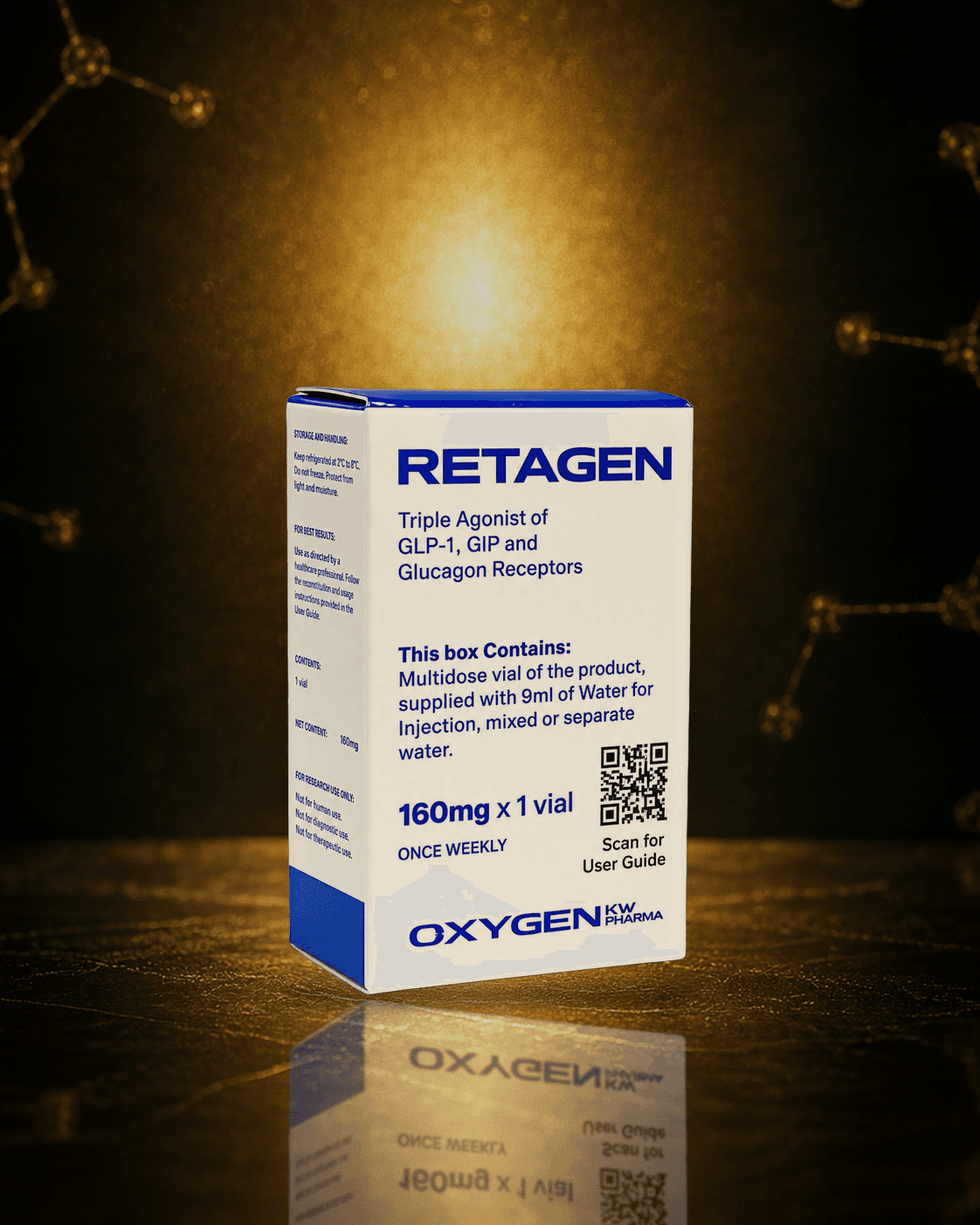 OXYGEN LABS® Retagen Retatrutida 160mg — foto 1