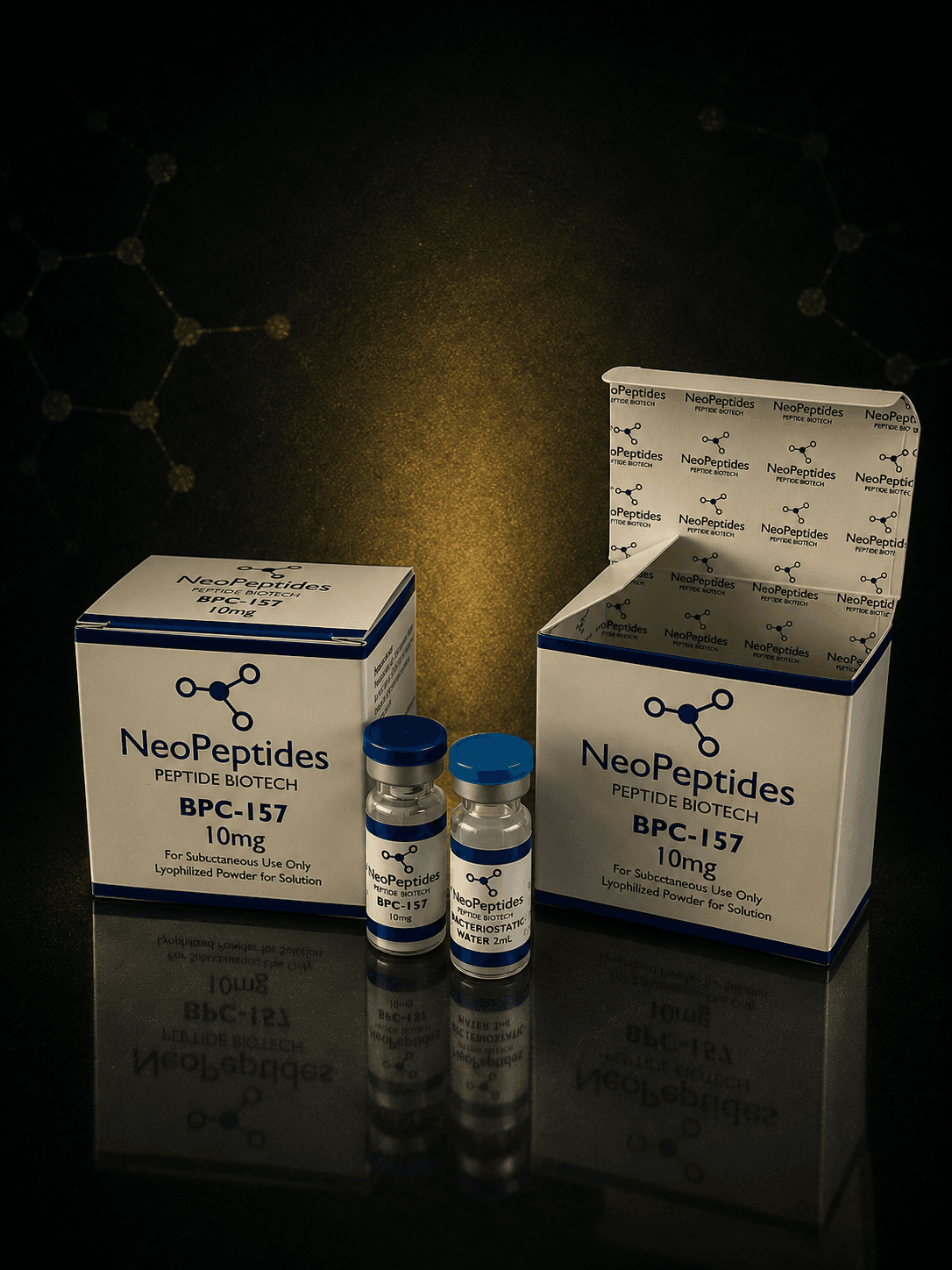 NeoPeptides® BPC-157 10mg – Peptídeo Liofilizado — foto 1